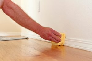 Use non-abrasive tools to clean walls and trim without damaging paint.
