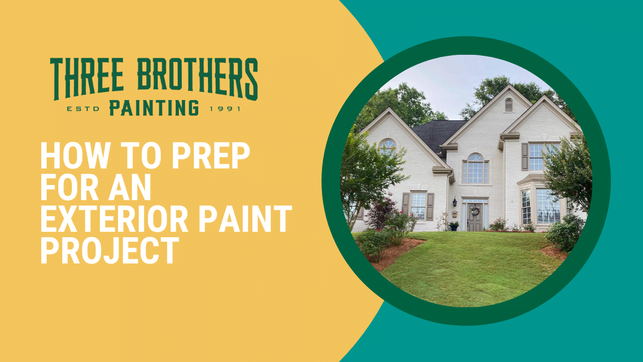 How to prep for an exterior paint project