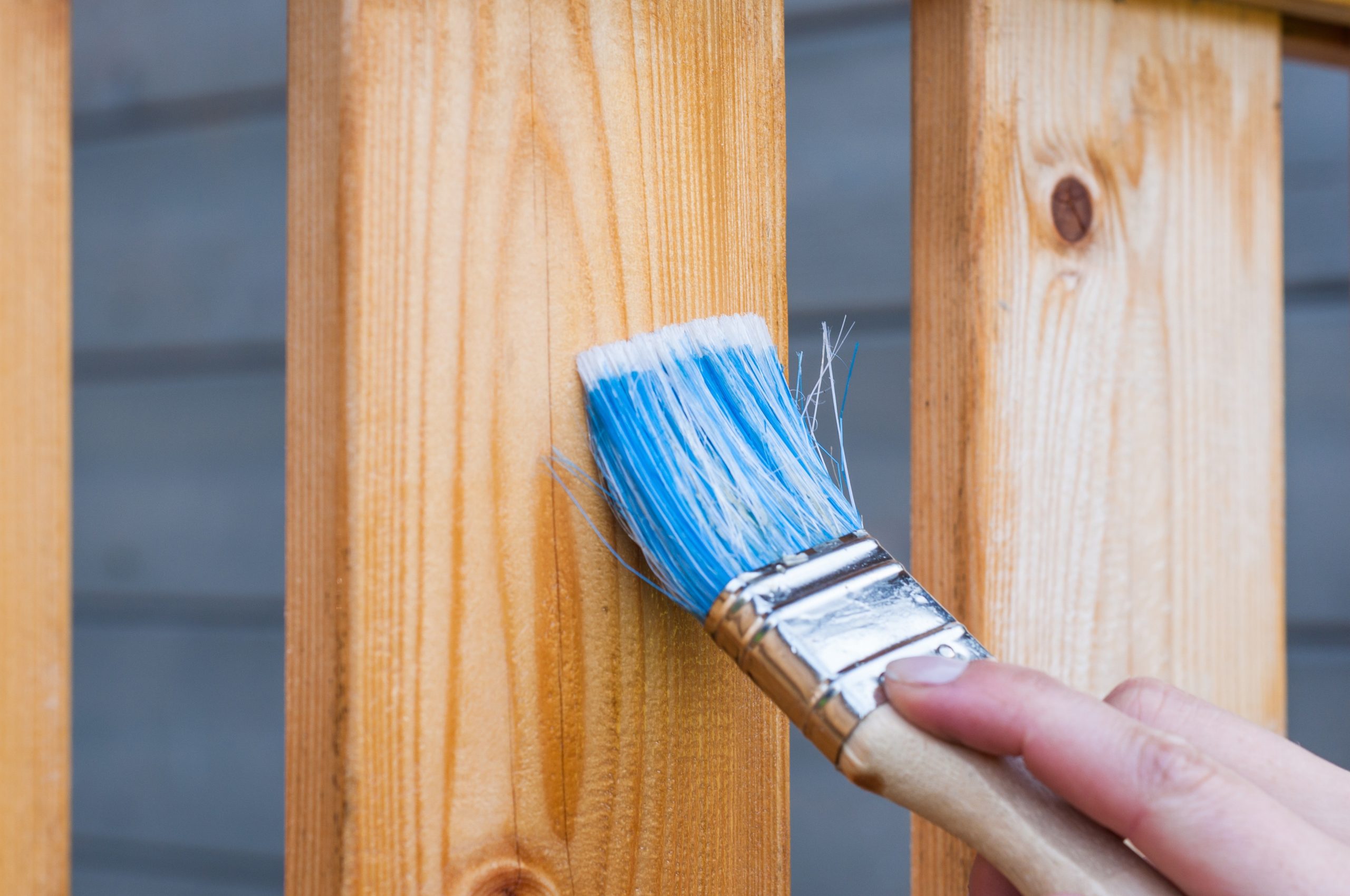 Painting a Deck