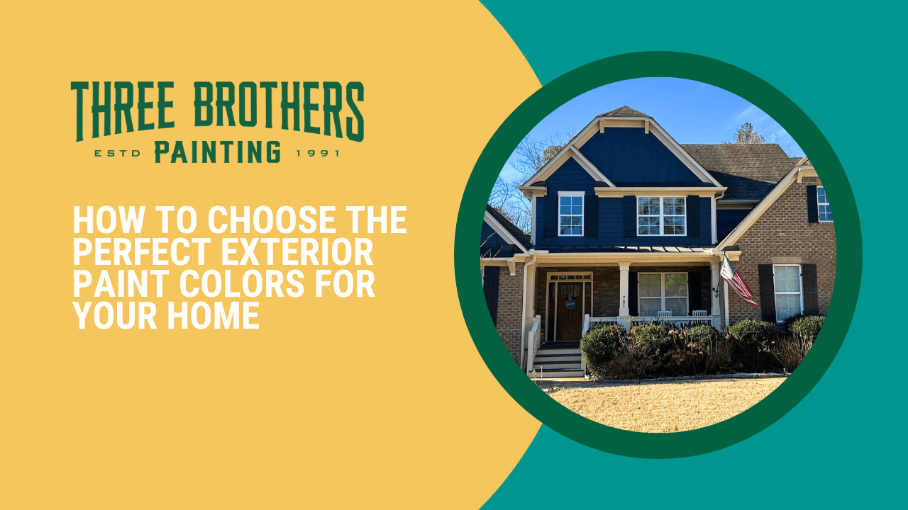 How to Choose the Perfect Exterior Paint Colors