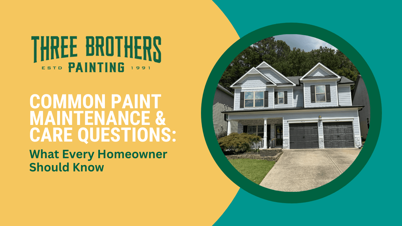 Common Paint Maintenance Questions